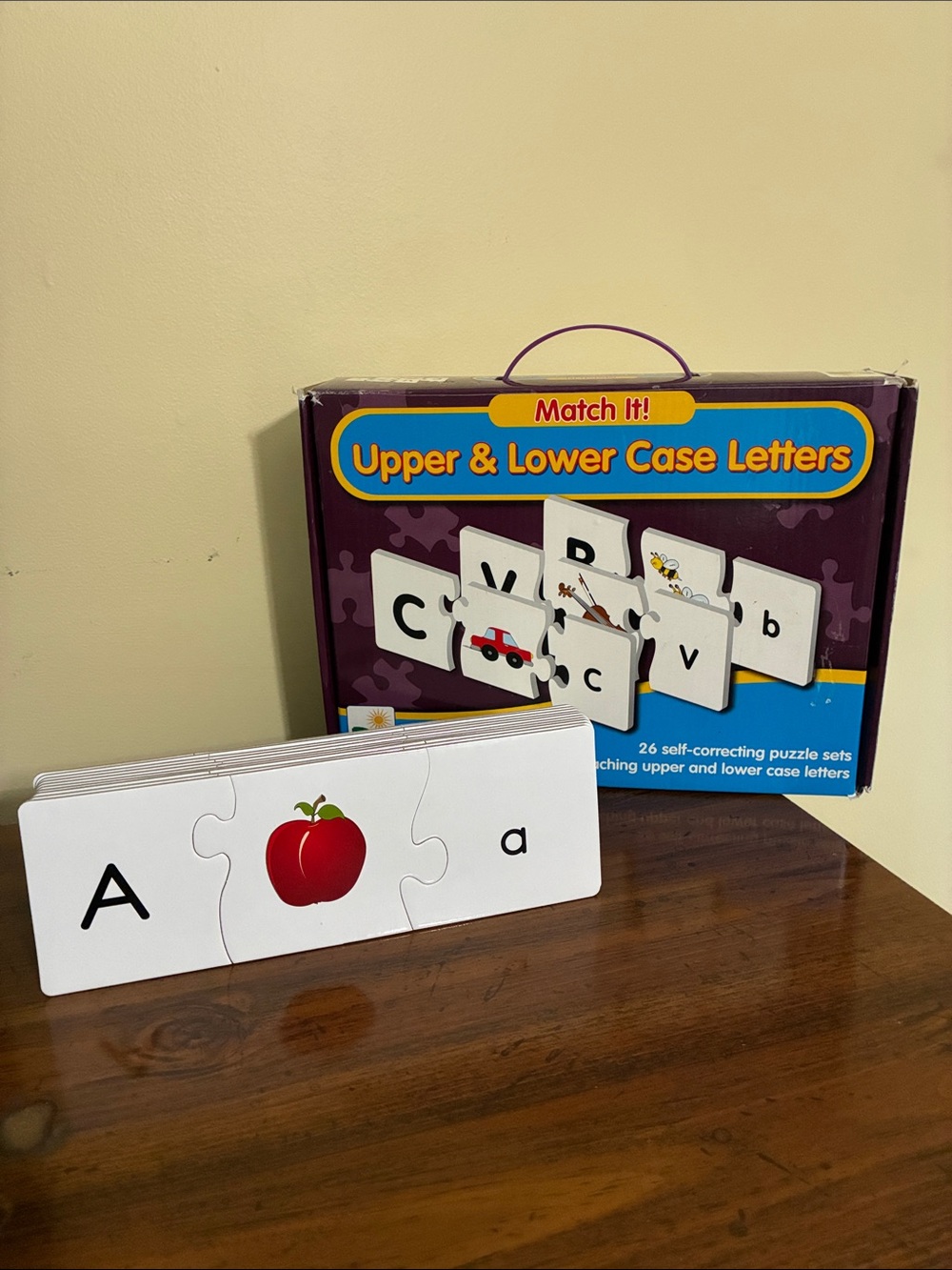 Learning Journey - UPPER & LOWER CASE LETTERS Match It! (Age 4+)